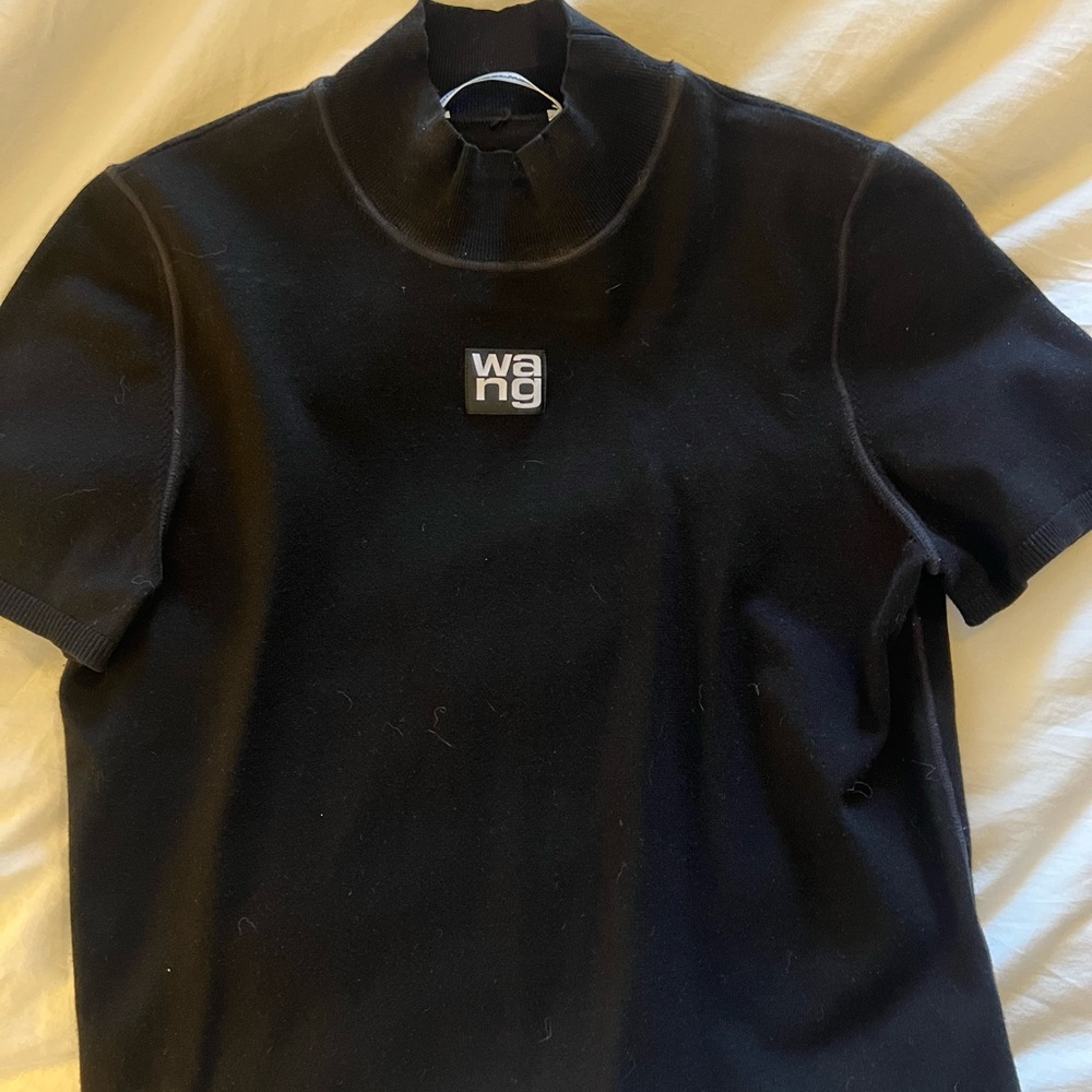 Alexander Wang Black Short Sleeve Tee